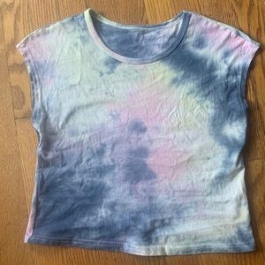 Tie dye crop top